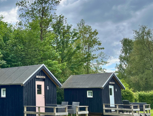 tørring camping små hytter